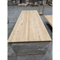 Eiken paneel doorgaande lamel 20 mm